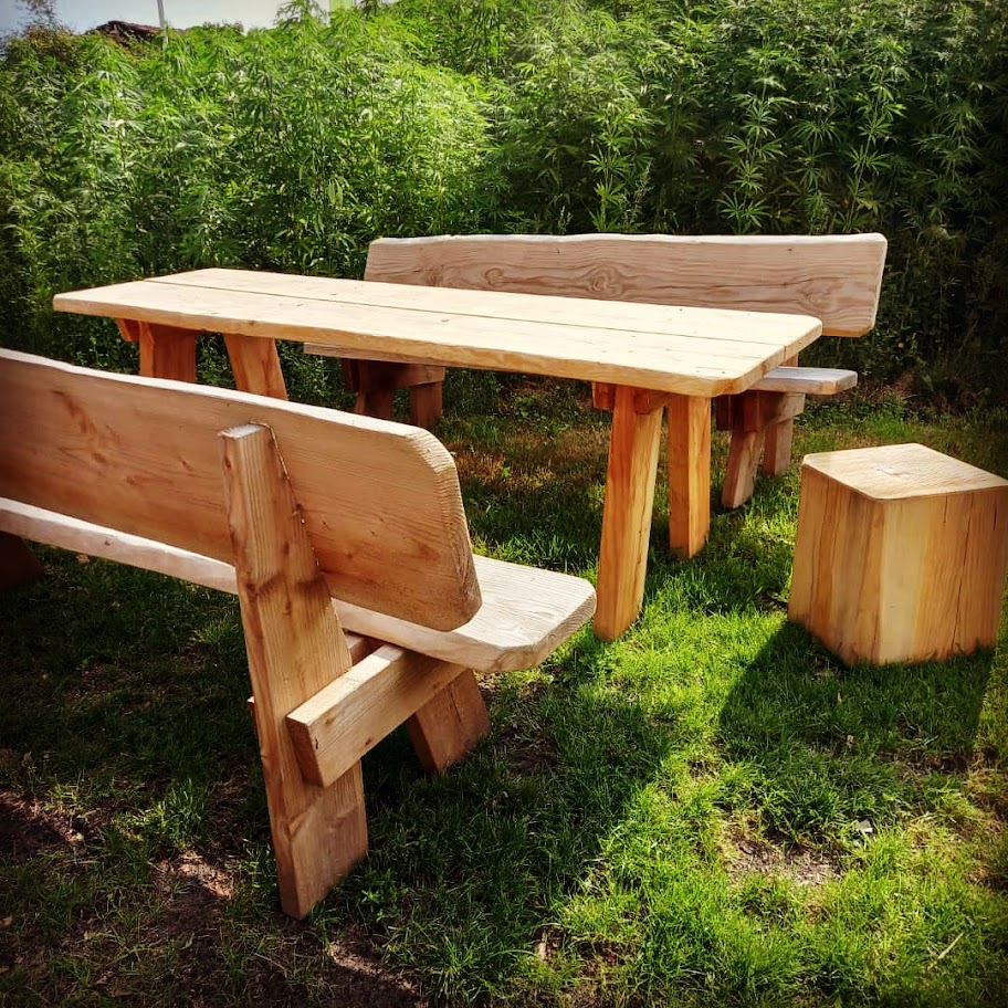 Tuinbank set