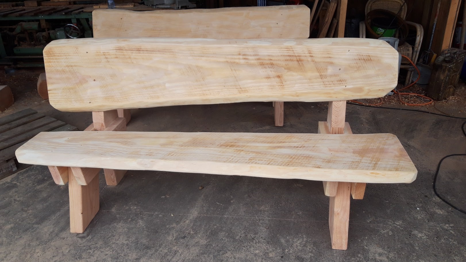 Tuinbank van douglas hout
